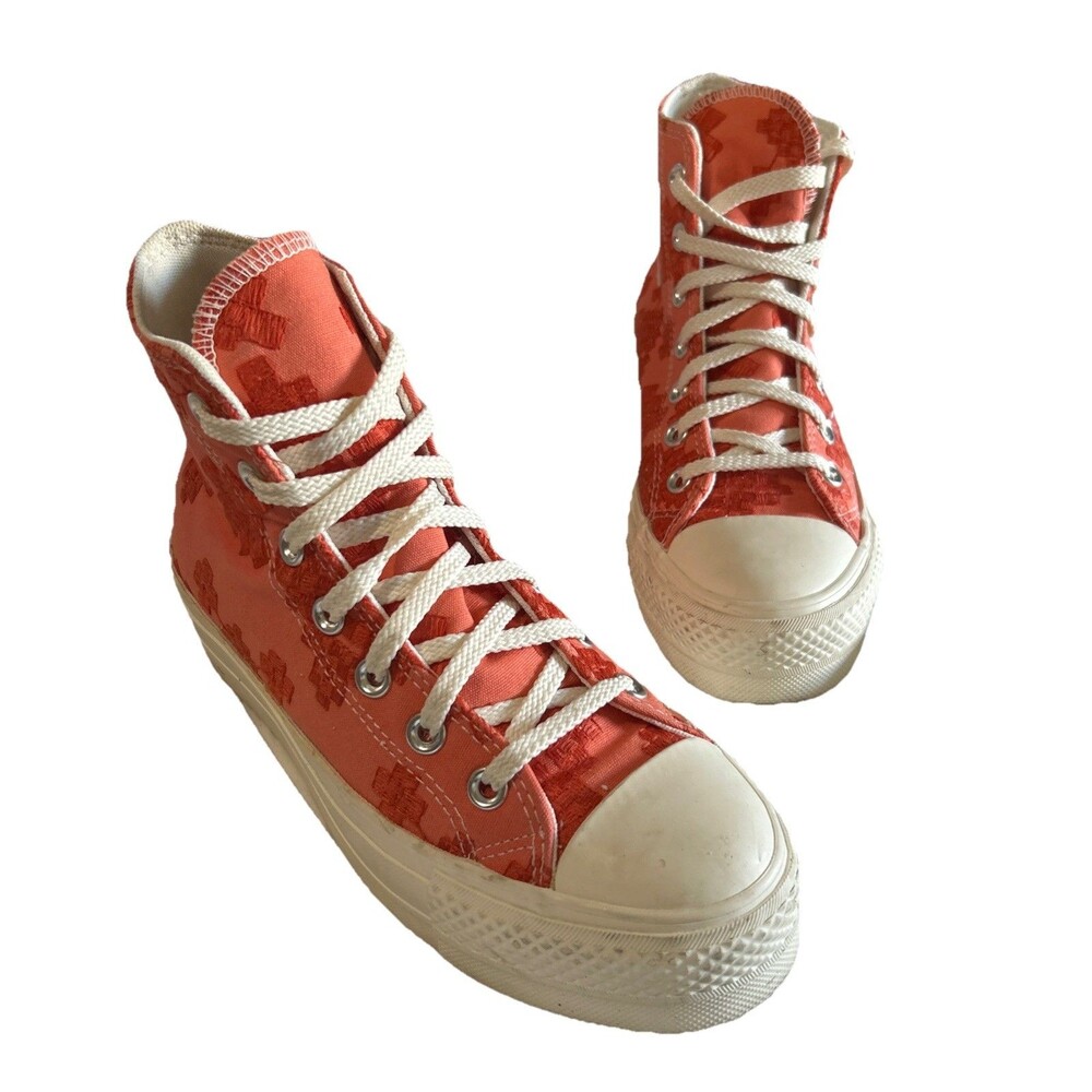 Converse Chuck Taylor All Star Lift Hi Platform Women 6.5 Tonal Embroidery - Picture 5 of 16